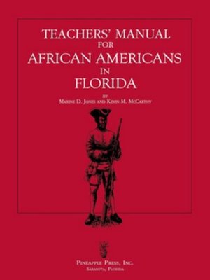 cover image of Teachers' Manual for African Americans in Florida